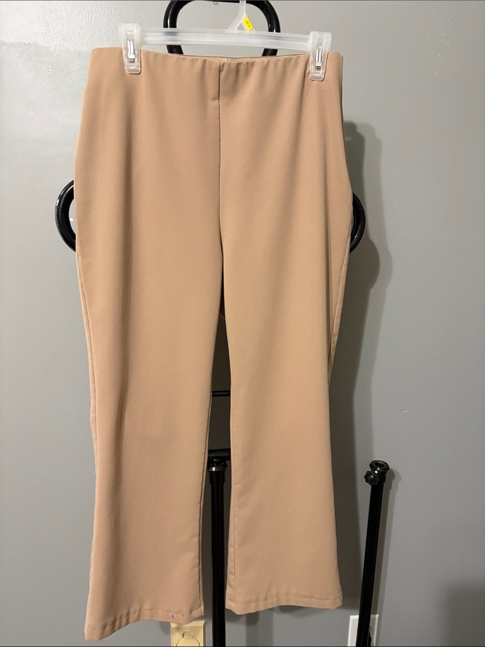H&M Tan Boot‑Cut Flare Pants